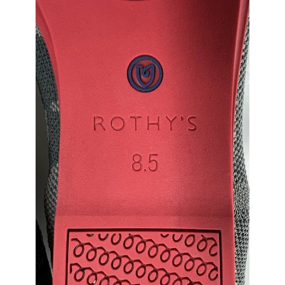 Rothys Ballet Style Flats Womens Size 8.5 Round Toe Shoes Gray Camouflage - Picture 9 of 15